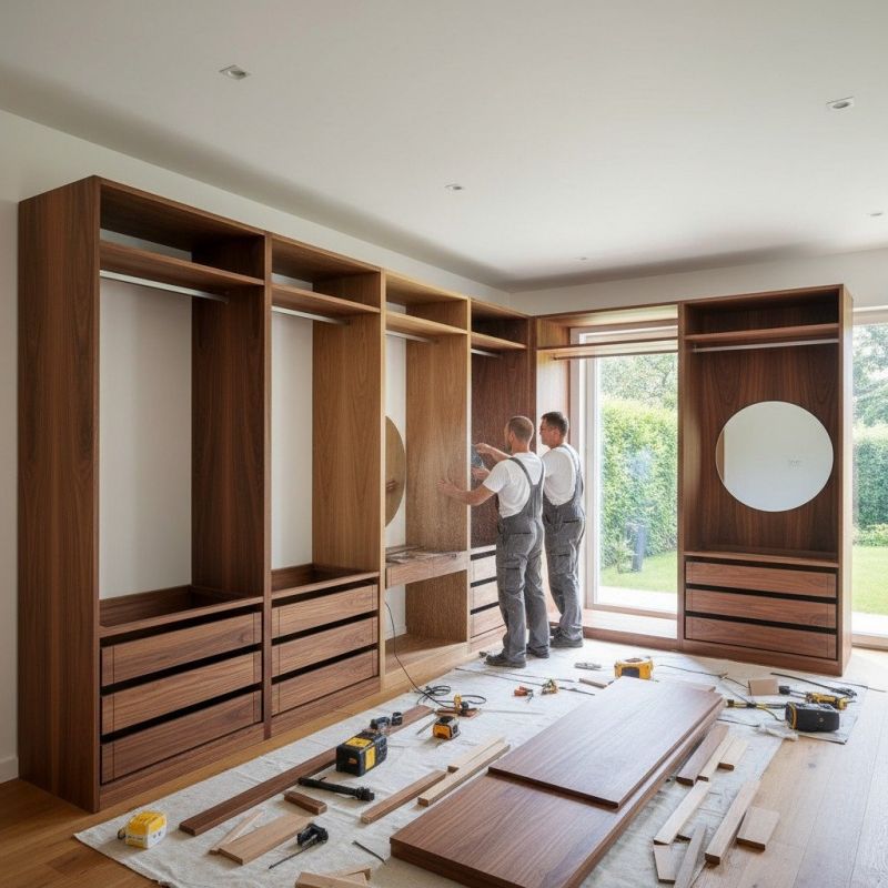 Builtin Cabinets Installation in Alexandria, VA