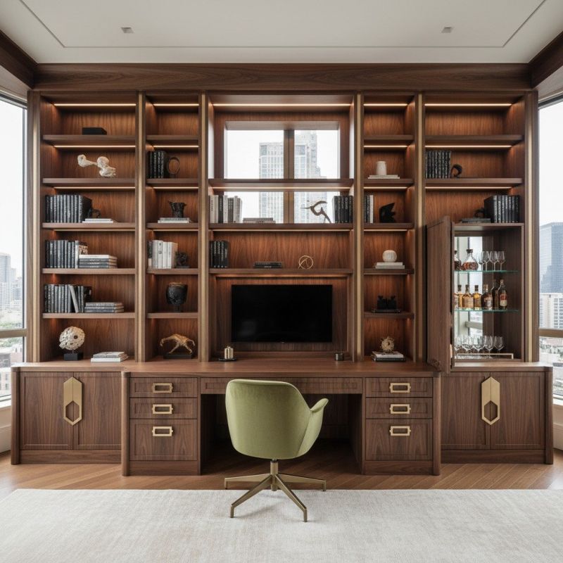 Custom Bookshelves Service in Woodbridge, VA
