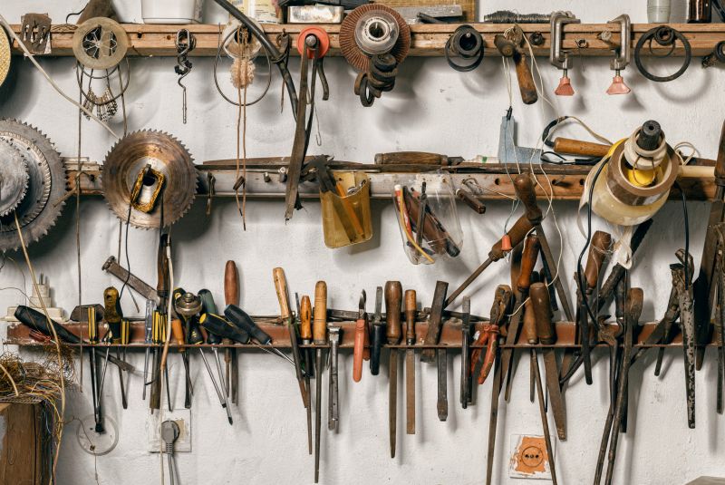 Garage Tool Rack Installation in Bethesda, MD