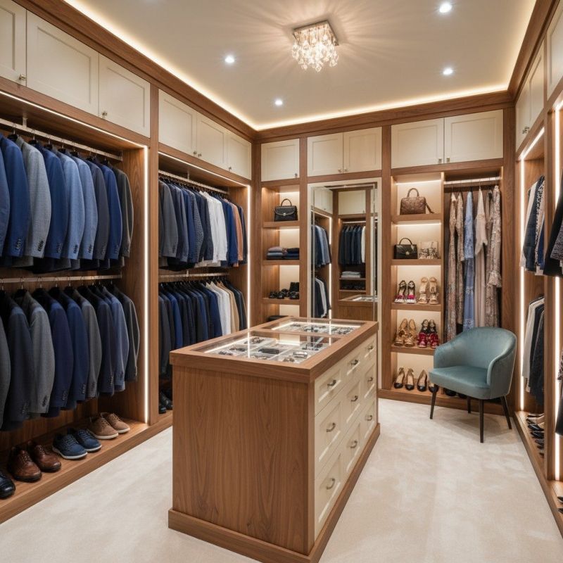 Walk-In Closet Installation Design Trends