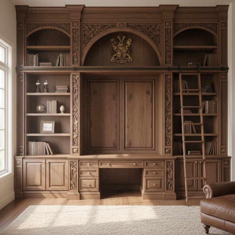 Custom Bookshelves Service in Greensboro, NC