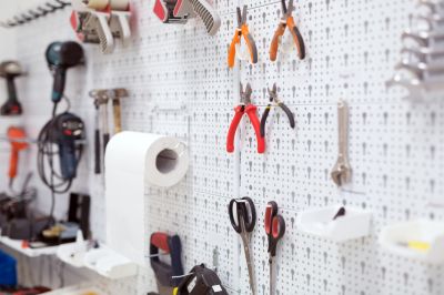 Garage Tool Rack Installation in Loudoun County, VA
